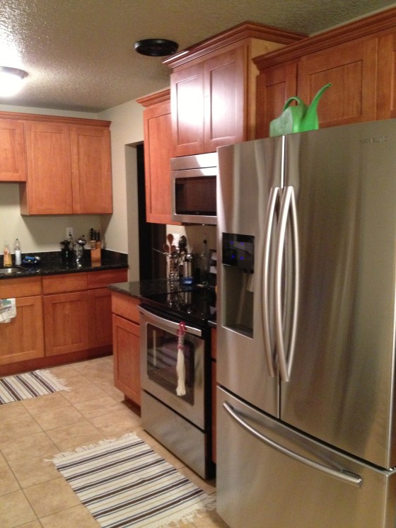Kitchen before paint