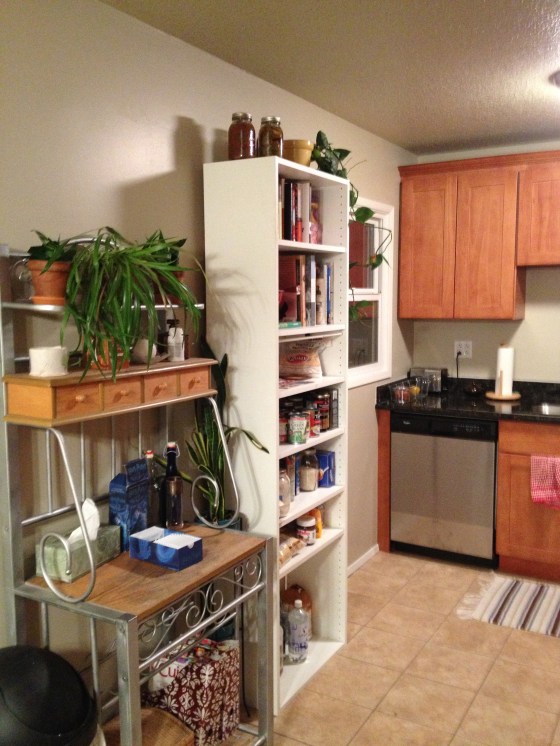 Kitchen before paint