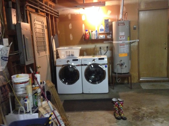 Washer and dryer