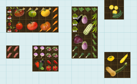 Garden plan 2015