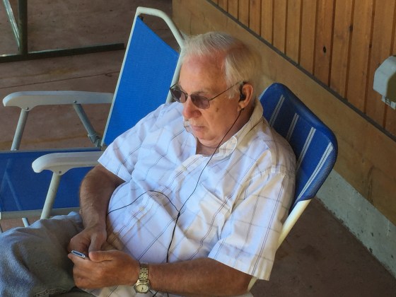 grandpa chillin
