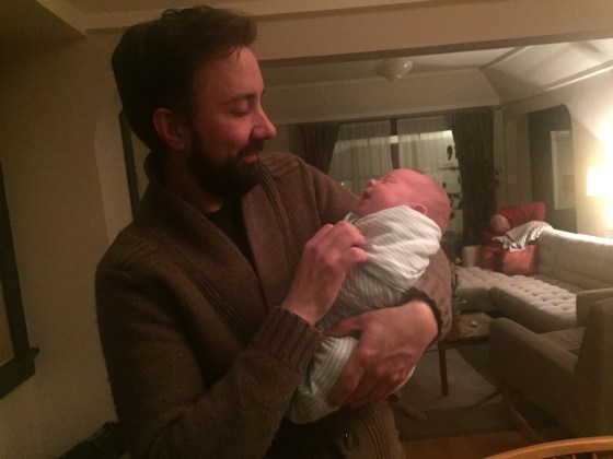 Derek is a good dad.